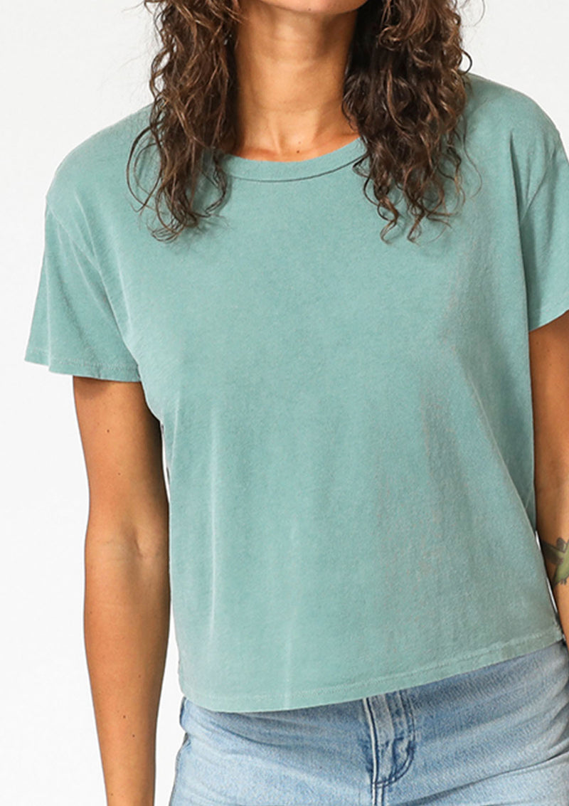 Perfect White Tee Harley Boxy Crew