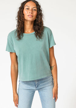 Perfect White Tee Harley Boxy Crew