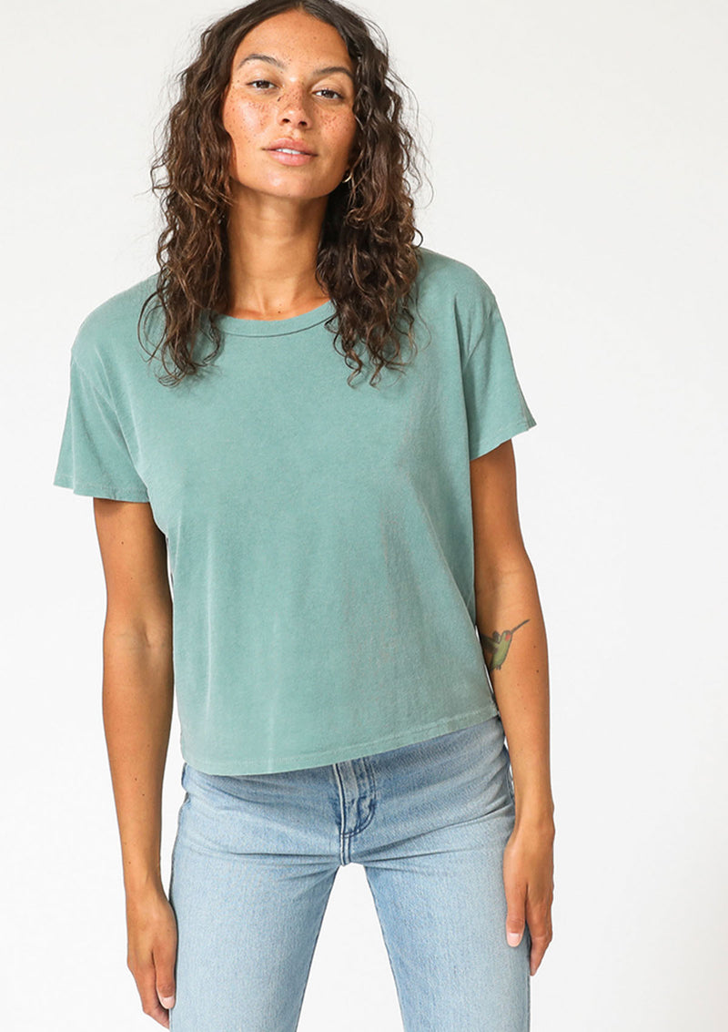 Perfect White Tee Harley Boxy Crew