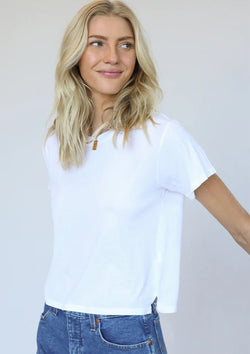 Perfect White Tee Ruby Boxy Tee