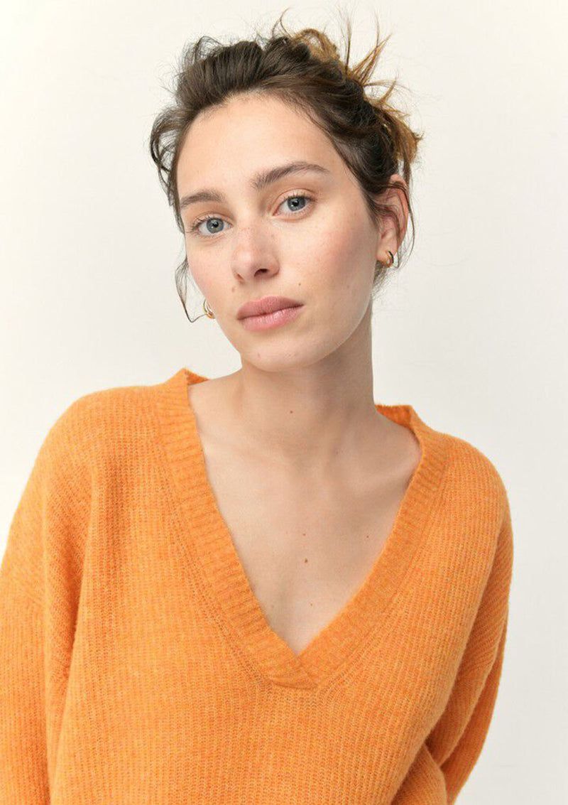 American Vintage Razpark V-Neck Midi Jumper