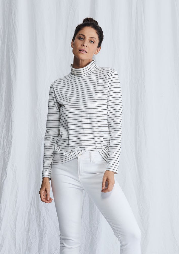 Mela Purdie Compact Knit Roll Neck Sweater