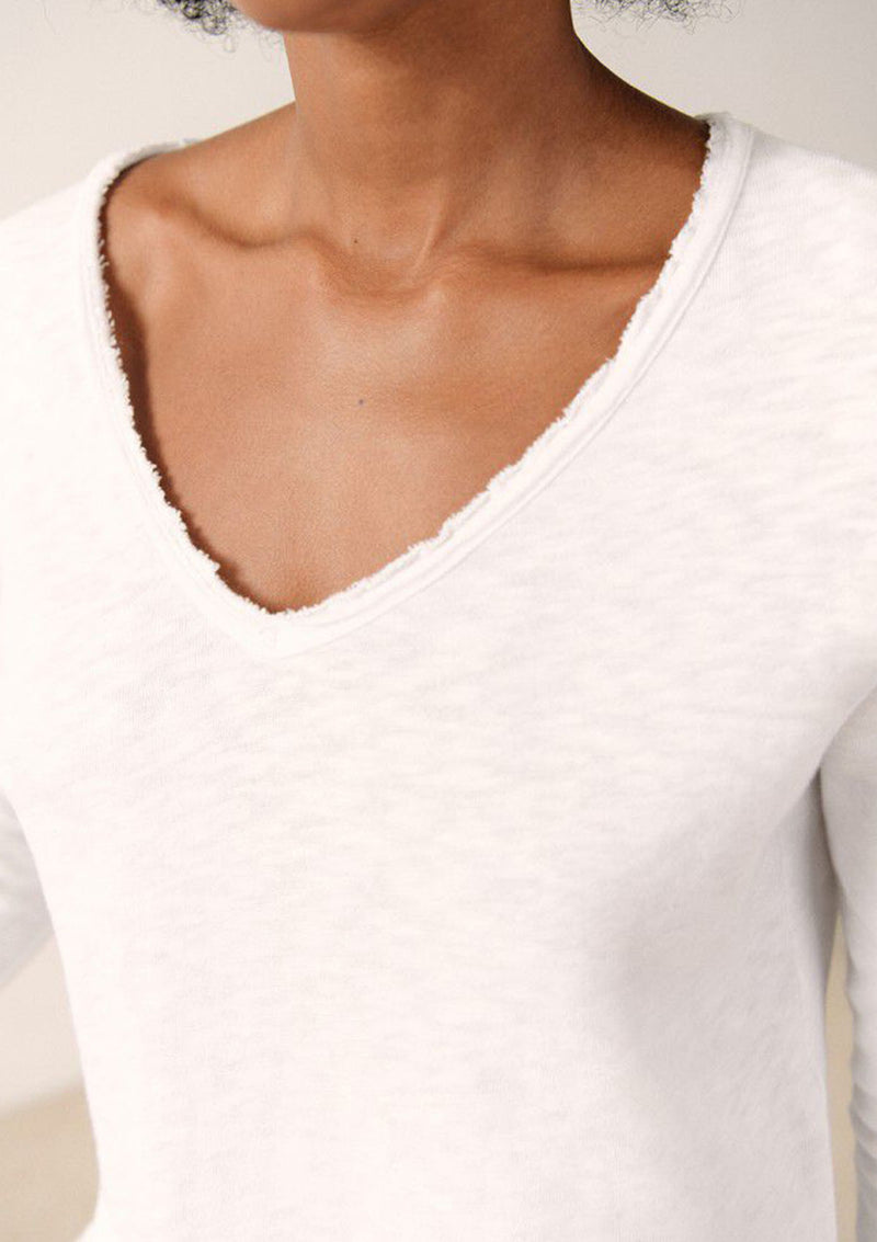 American Vintage Sonoma L/S V-Neck T-Shirt