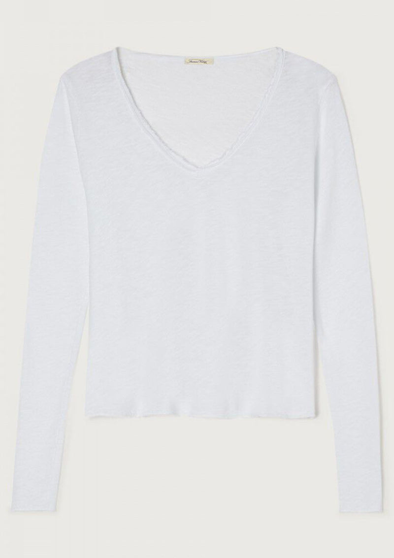 American Vintage Sonoma L/S V-Neck T-Shirt