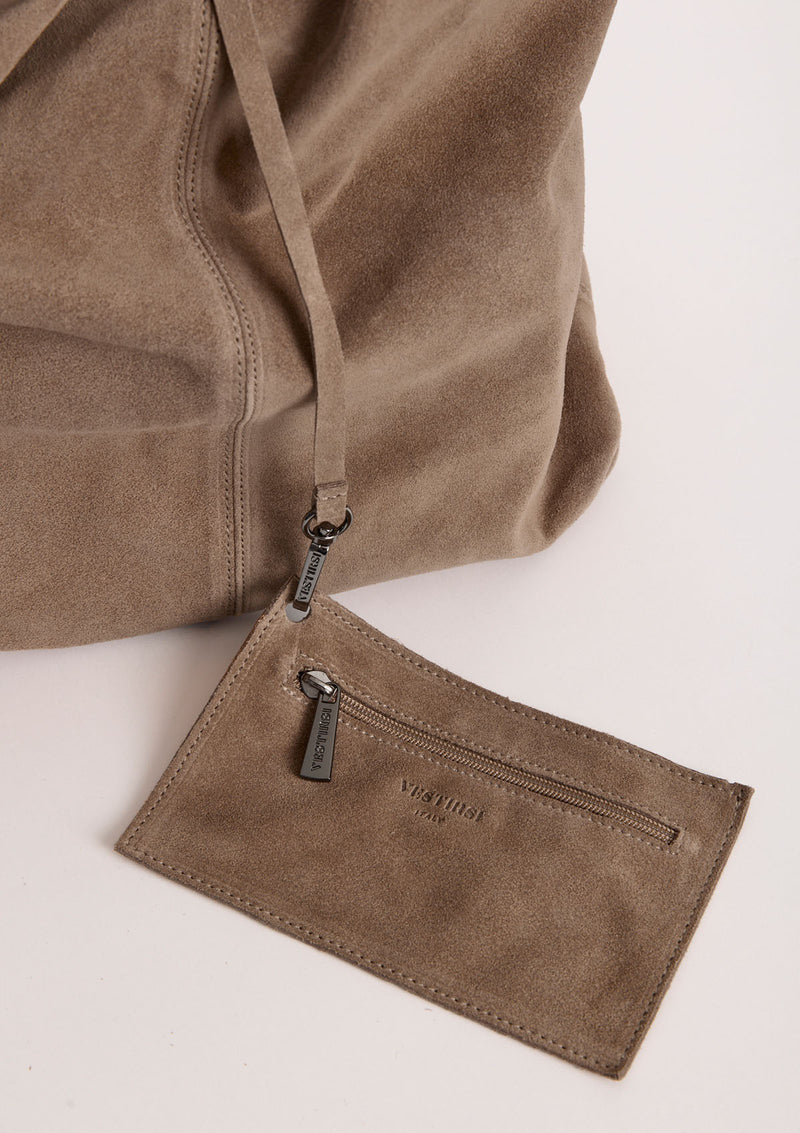 Vestirsi Sienna Suede Hobo Bag