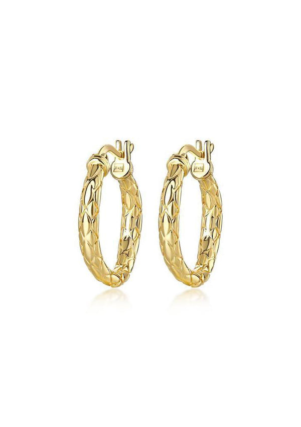 F+H Snakeskin Hoops