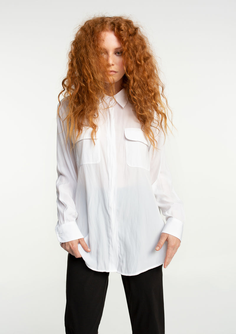 Mela Purdie Macro-Mousseline Soft Pocket Shirt