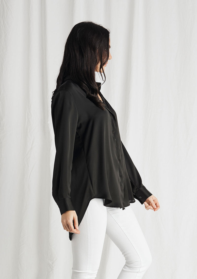 Mela Purdie Supreme Satin Soft Shirt