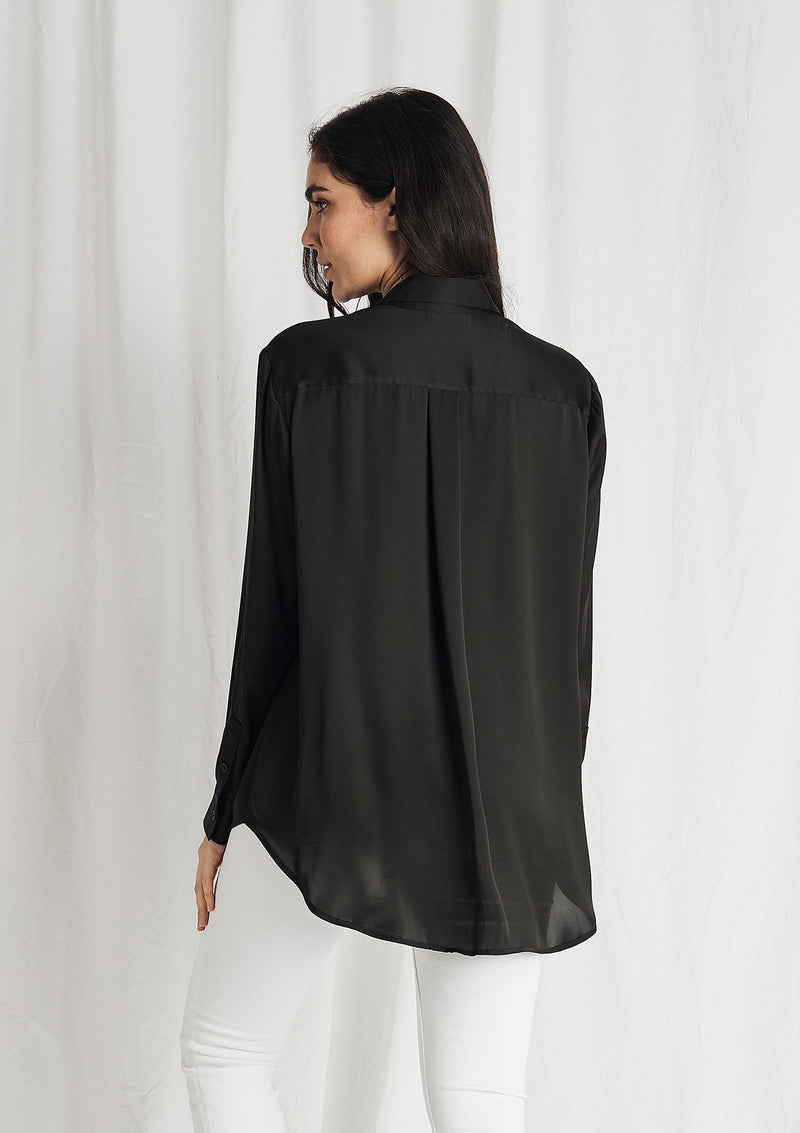 Mela Purdie Supreme Satin Soft Shirt