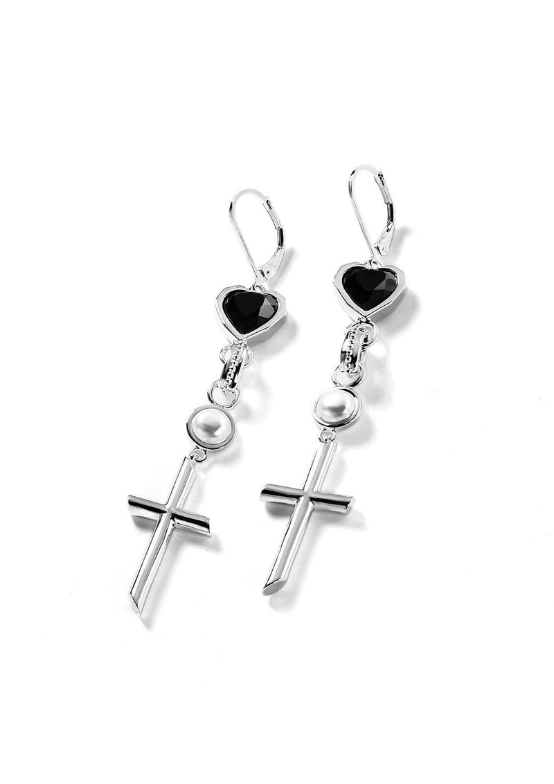 Tainted Love Cross Earrings