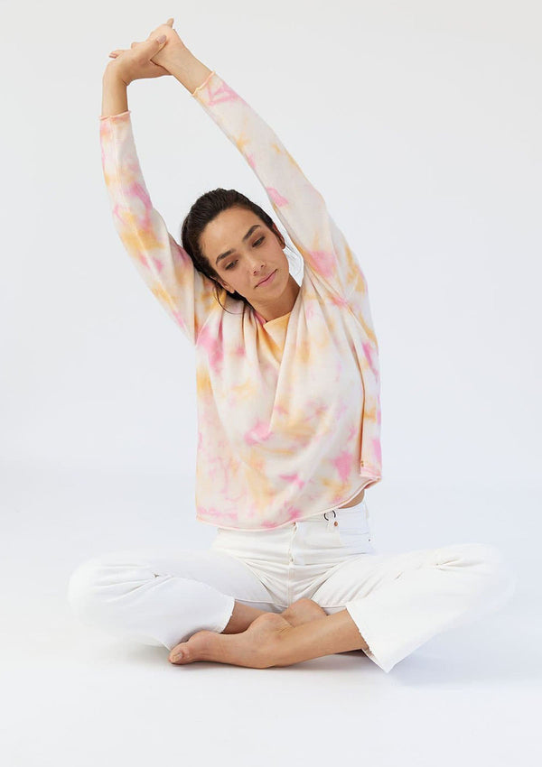 Mia Fratino Billie Tie Dye Crew