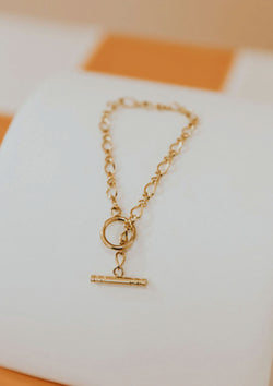 Porter Jewellery Loop Link T Bar Bracelet