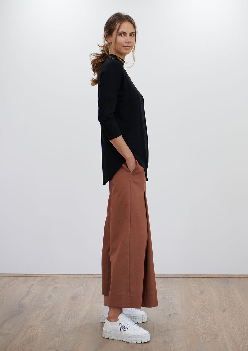 Mela Purdie Matte Jersey Crew Neck Sweater