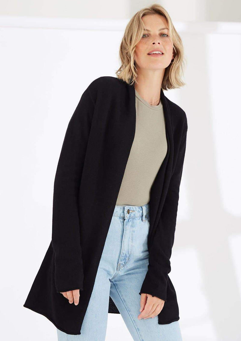 Mia Fratino Pure Essentials Soft Roll Cardi