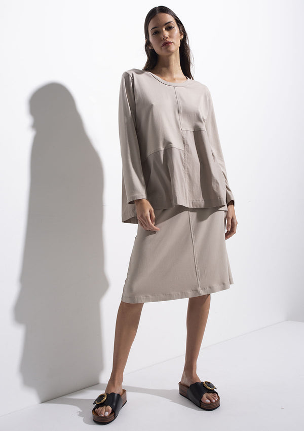 Mela Purdie Matte Jersey Cone Skirt