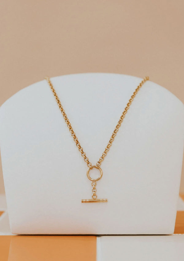 Porter Jewellery Belcher T Bar Necklace