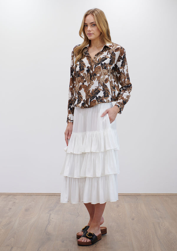 Mela Purdie Cabana Print Soft Shirt