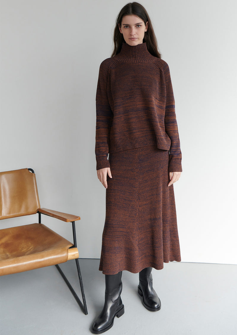 POL Clothing Field Ribbed Knit