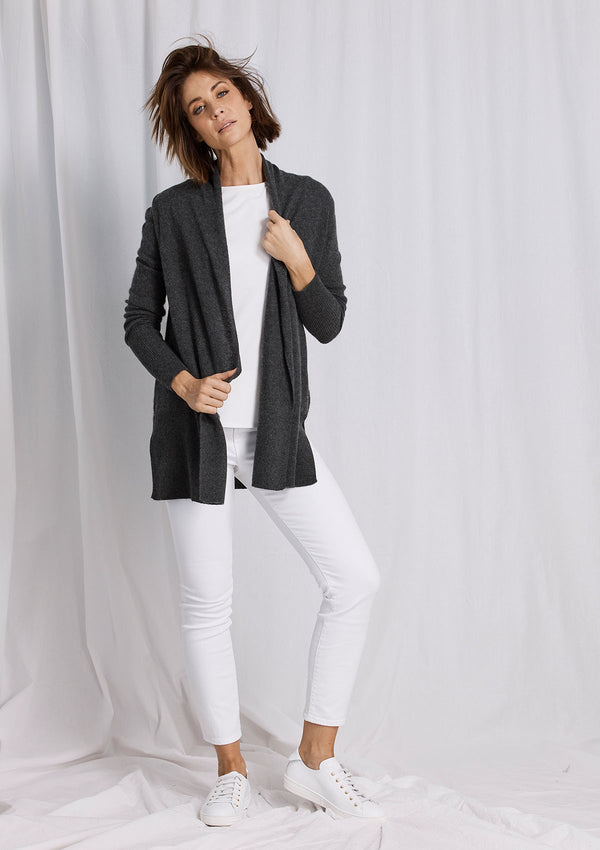 W&W High Rib Cardigan