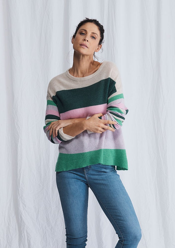 Alessandra Whitney Stripe Sweater