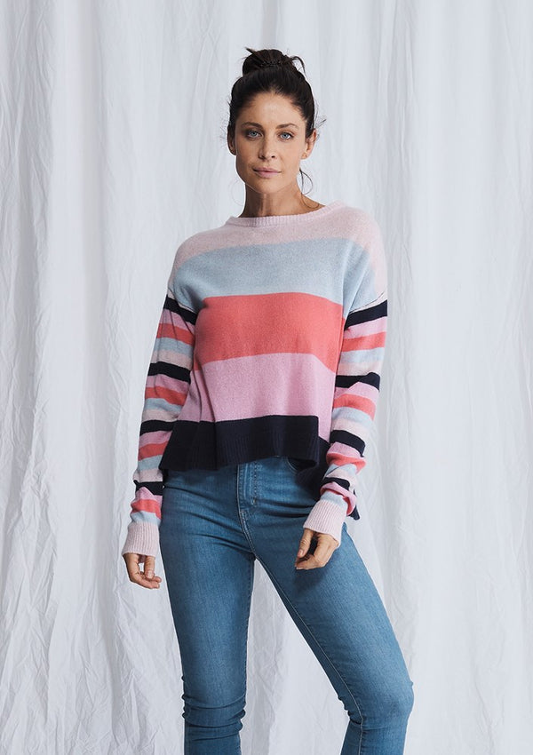 Alessandra Whitney Stripe Sweater