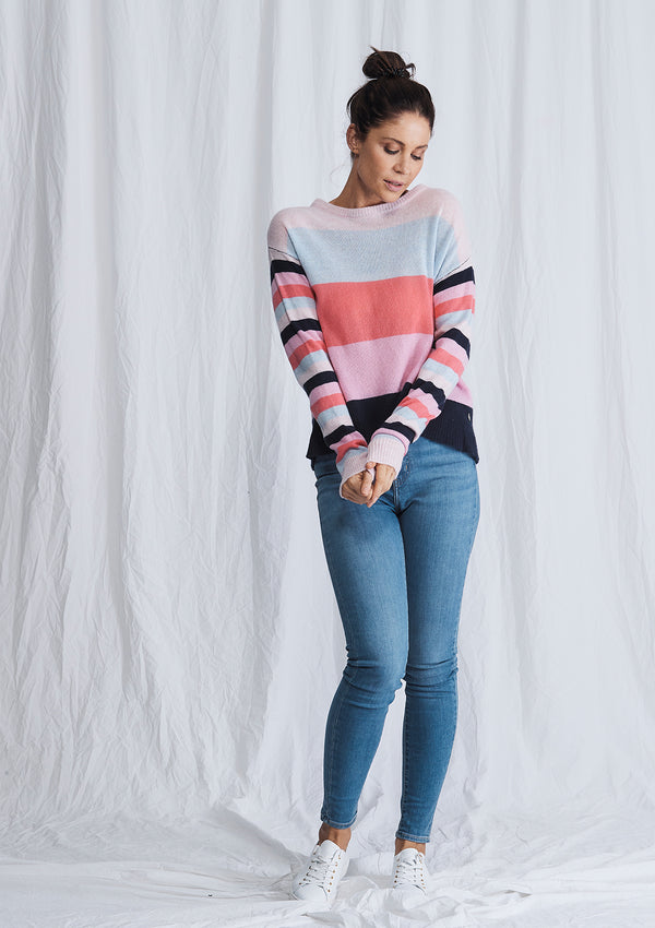 Alessandra Whitney Stripe Sweater