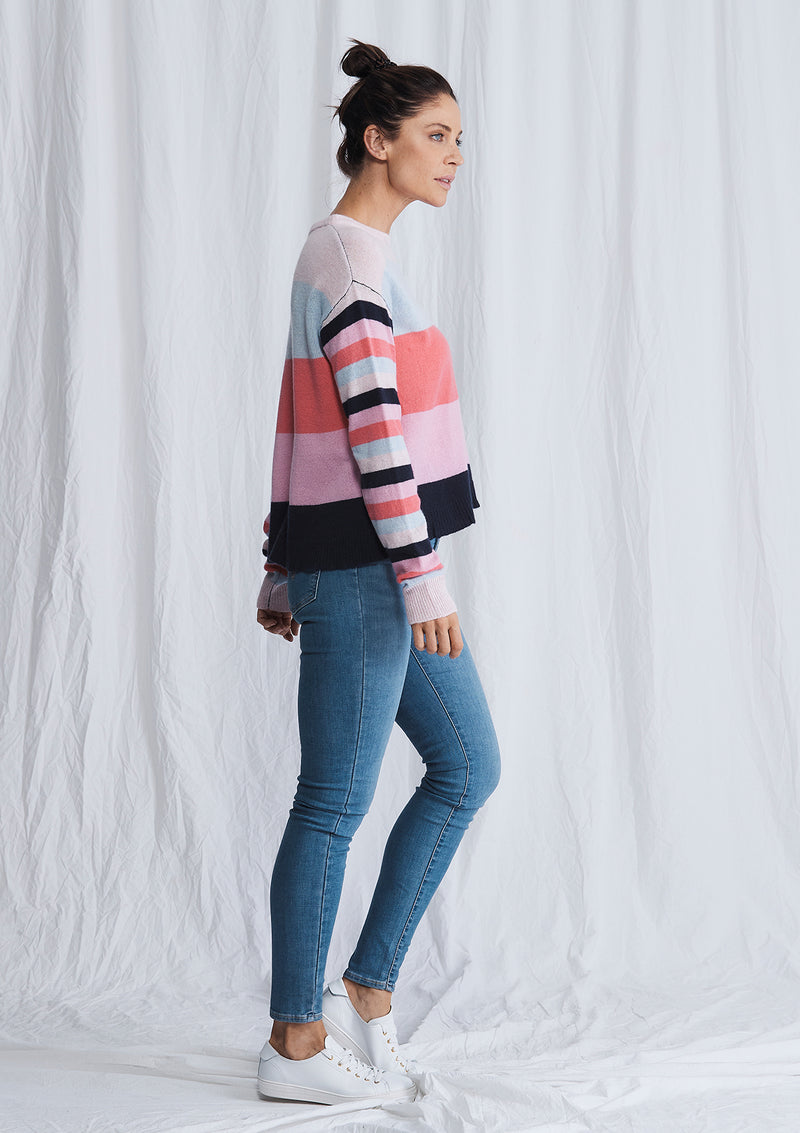 Alessandra Whitney Stripe Sweater