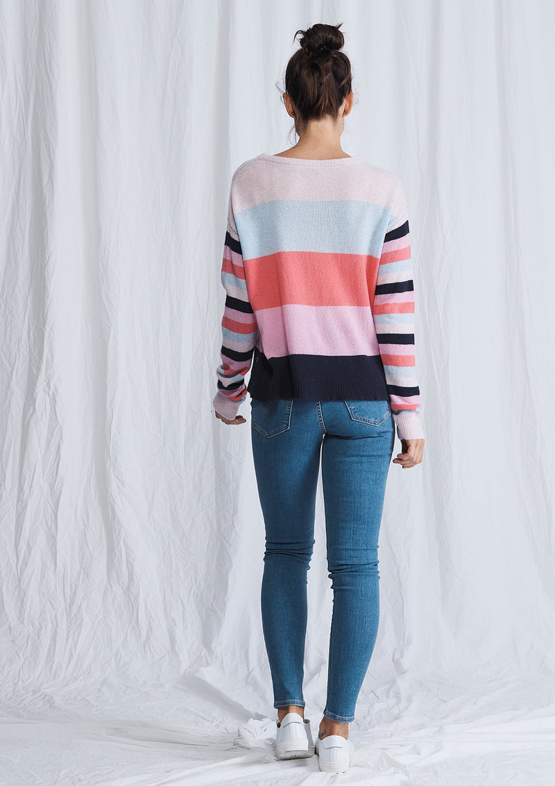 Alessandra Whitney Stripe Sweater