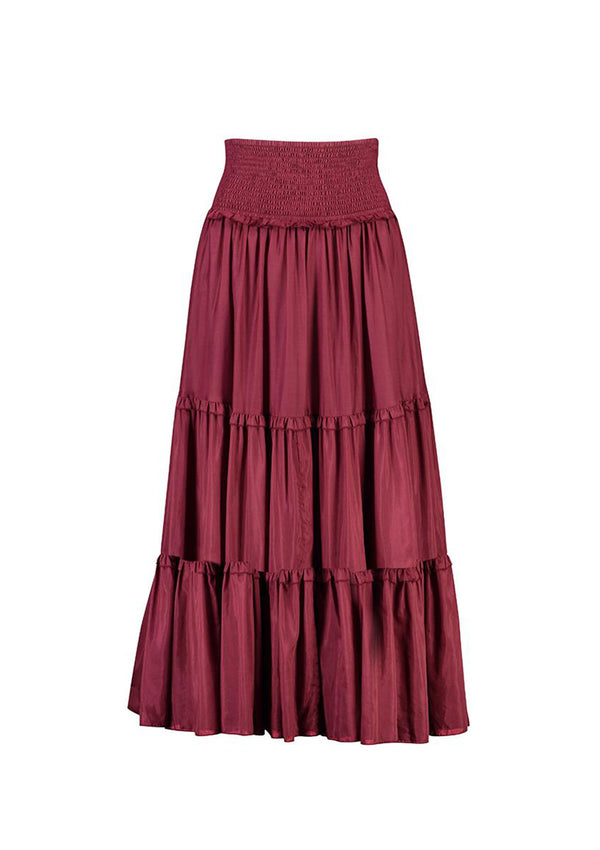 Bird & Knoll Yasmine Tierred Skirt
