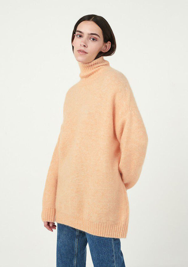 American Vintage Zabidoo Funnel Neck Jumper