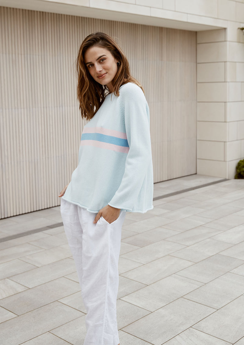 Alessandra Wonder Sweater - Baby Blue