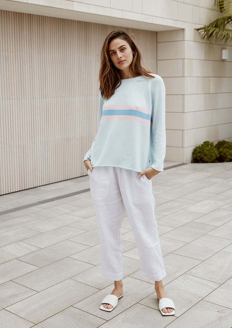 Alessandra Wonder Sweater - Baby Blue