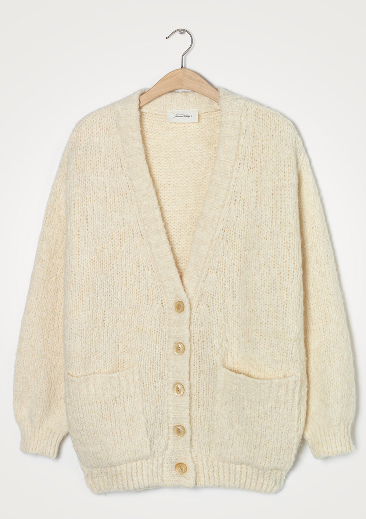 American Vintage Tudbury V Neck Buttoned Cardigan Khlassik