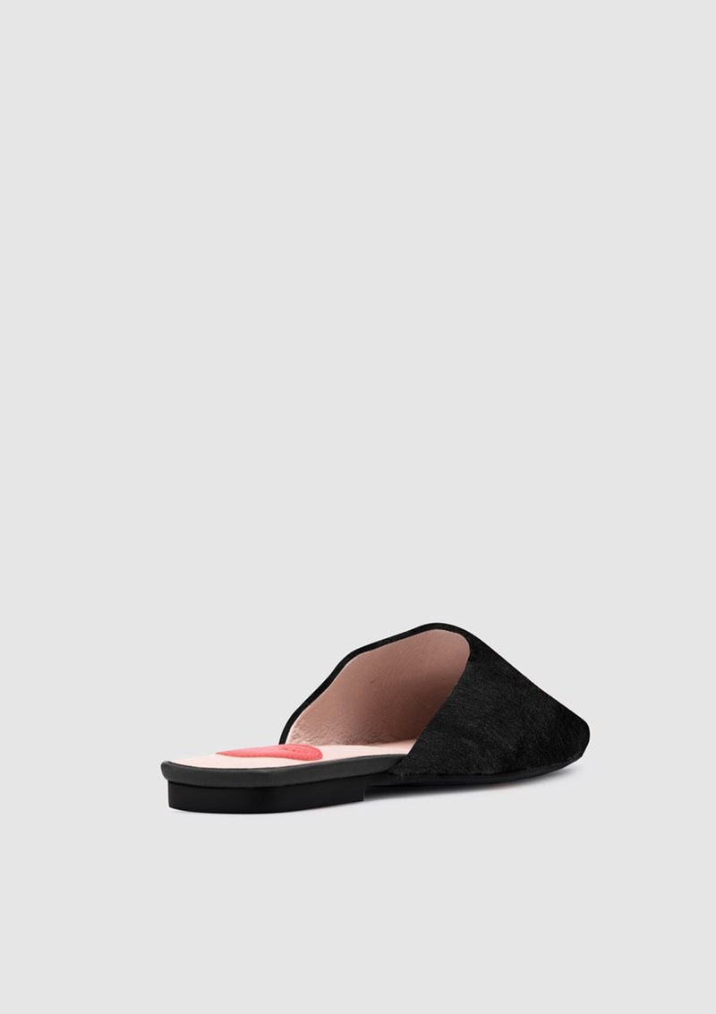 Zoe Kratzmann Impel Black Pony Mule