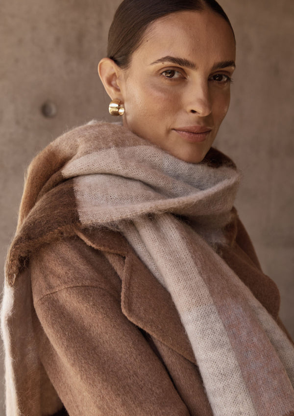 Elka Collective Check Scarf