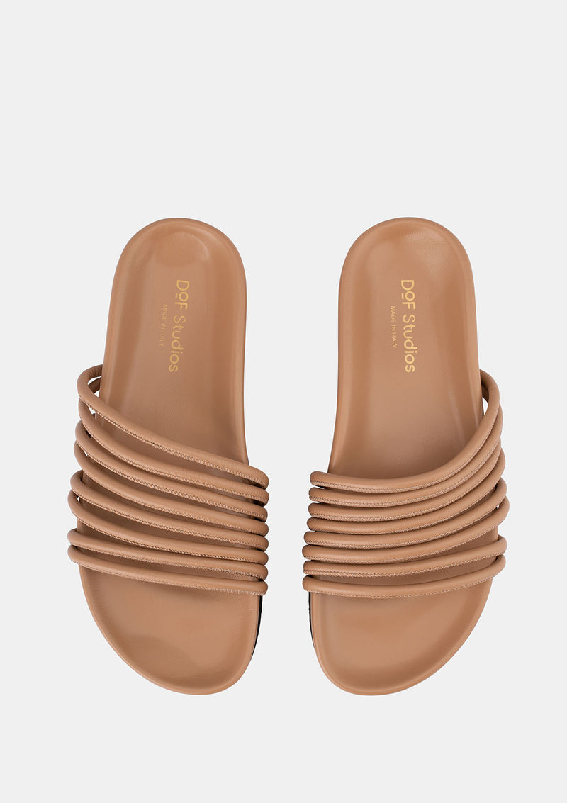 DOF Studios Elle Tubular Strappy Slide