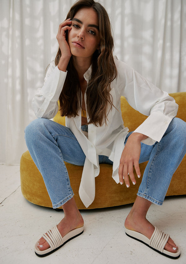 DOF Studios Elle Tubular Strappy Slide