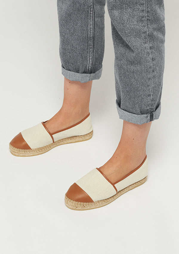Espadrij Classic Cap Linen Espadrille