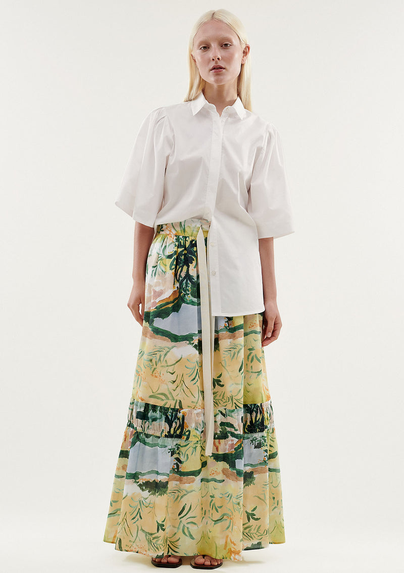 Layer'd Printed Skira Skirt