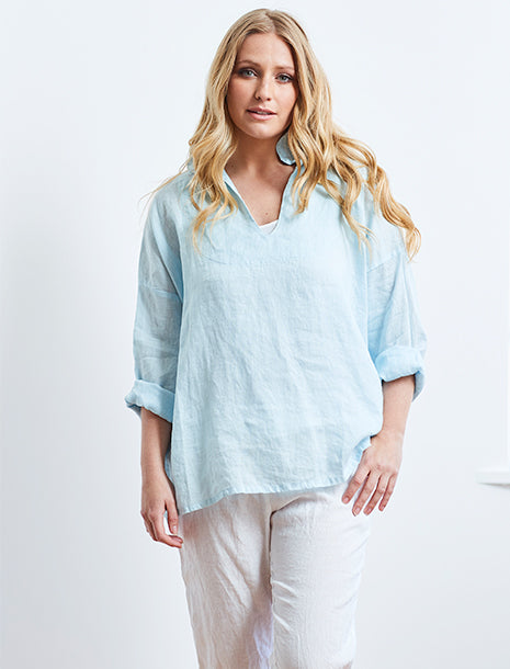 CP Shades Linen Lola Top