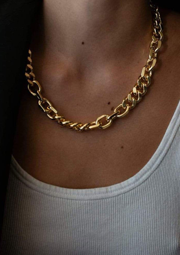 F+H Mixed Up Statement Necklace