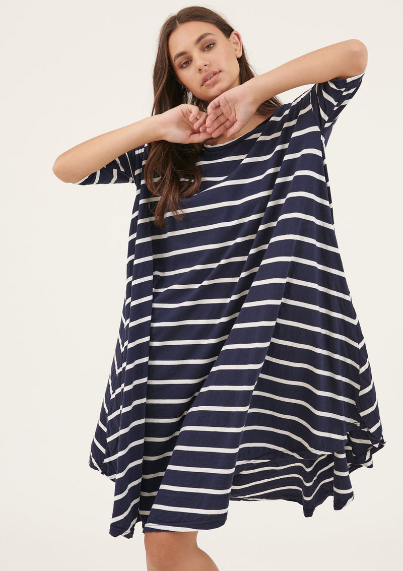 Primness Stripe Pop Dress