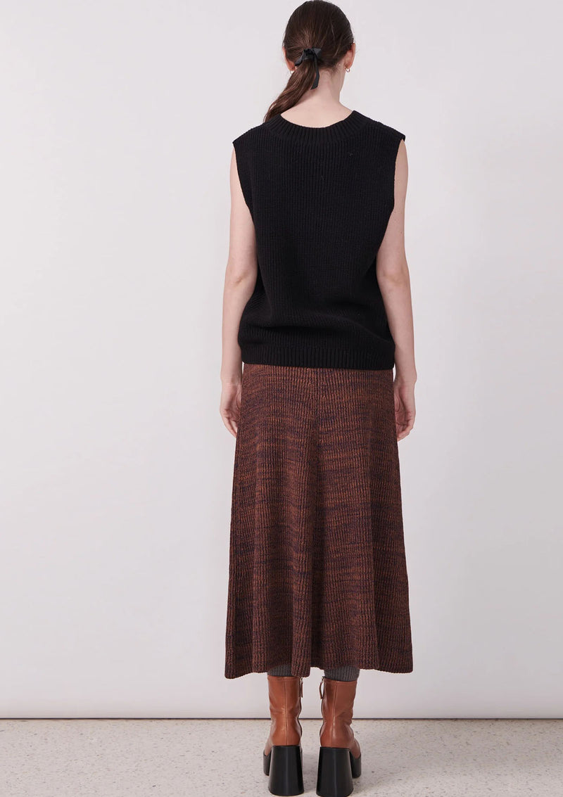 POL Clothing Field Ribbed Skirt